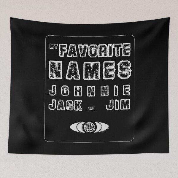 Item preview, Popular Names T-Shirt - Jim, Jack, Johnnie designed and sold by KolbaVison.