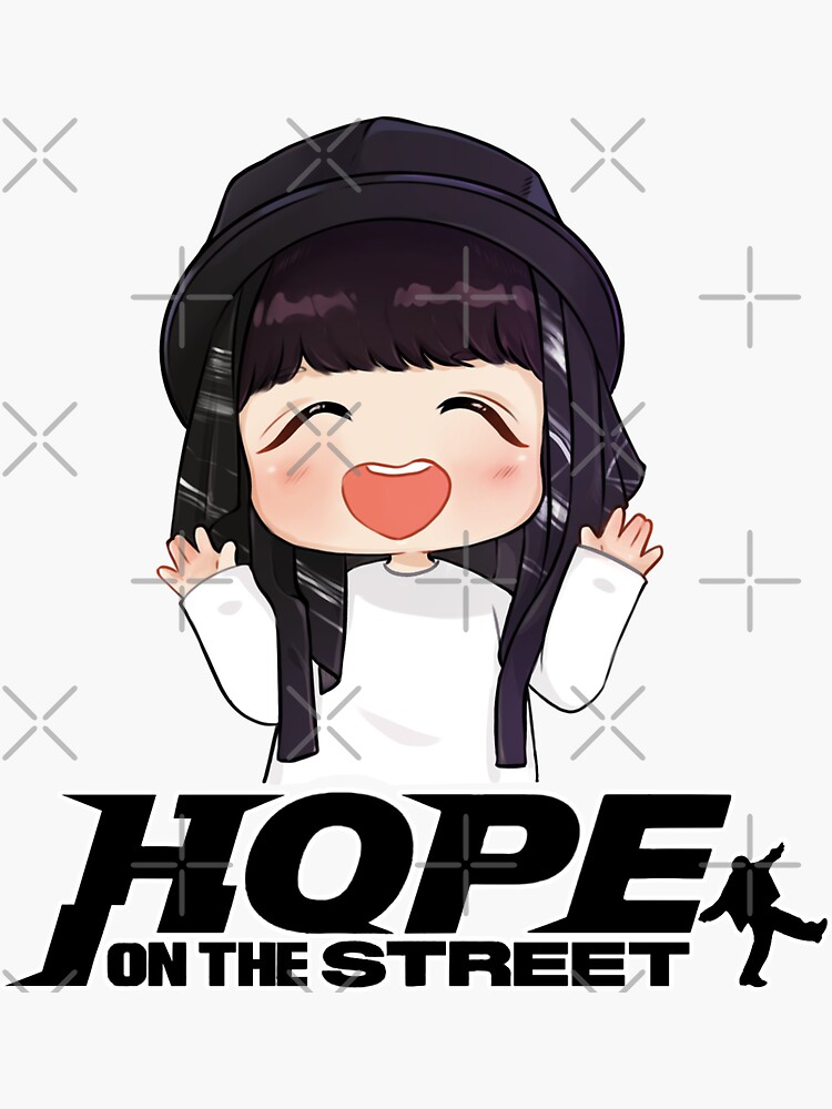 Thumbnail 3 von 3, Sticker, Hoffnung auf der Straße Band 1 Jhope Hobi Hoseok JITB designt und verkauft von HobiHearteu.