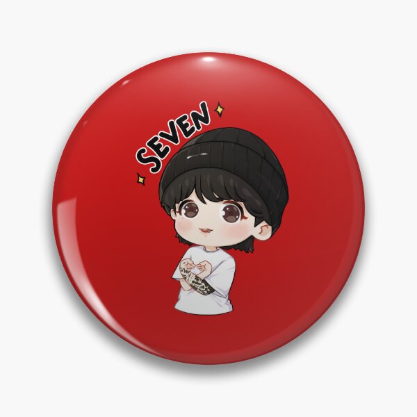 Item preview, Jungkook Seven Heart Sign designed and sold by HobiHearteu.
