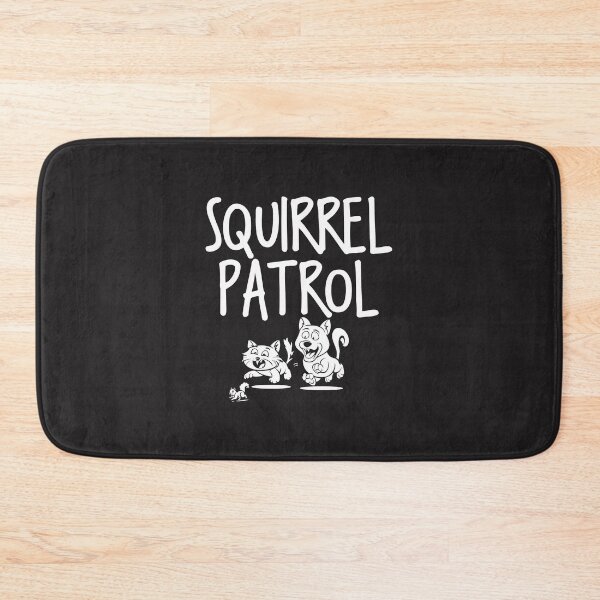 Item preview, Patrolling squirrels is your pets' side hustle. designed and sold by Sarcasmisfun.