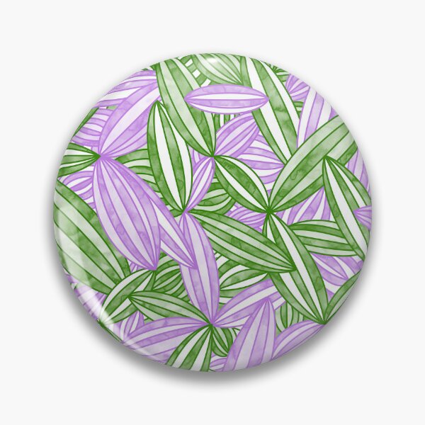 Item preview, Genderqueer Pride Abstract Zen Flower Petals Purple Green designed and sold by JoyfulJen.