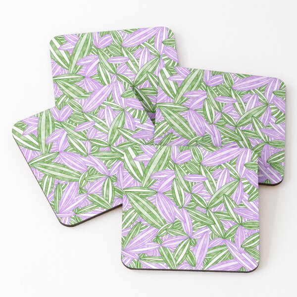 Item preview, Genderqueer Pride Abstract Zen Flower Petals Purple Green designed and sold by JoyfulJen.