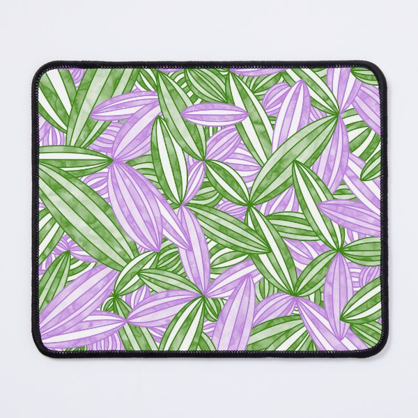 Item preview, Genderqueer Pride Abstract Zen Flower Petals Purple Green designed and sold by JoyfulJen.