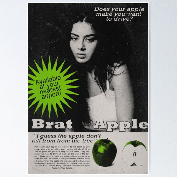 Artikel-Vorschau von Vintage inspiriertes Bratapfel-Plakat, designt und verkauft von TisoBoiteto.