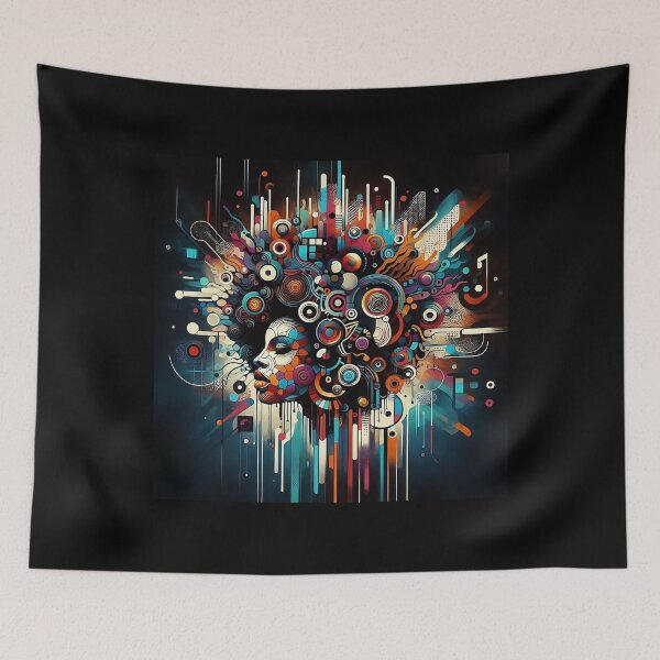 Item preview, Afro-Style Urban Cosmic Explosion designed and sold by Indoni.