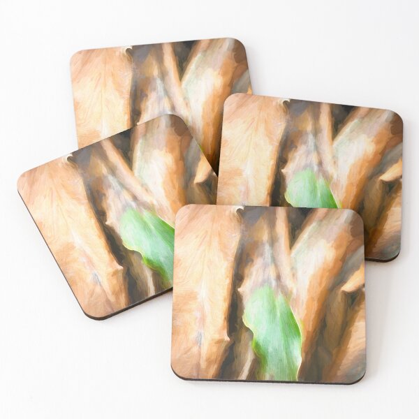 Item preview, Brown Leaves Abstracts X102 designed and sold by RichFrancoCars.