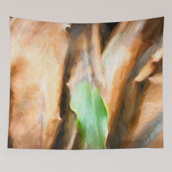 Item preview, Brown Leaves Abstracts X102 designed and sold by RichFrancoCars.