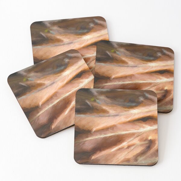 Item preview, Brown Leaves Abstracts X104 designed and sold by RichFrancoCars.
