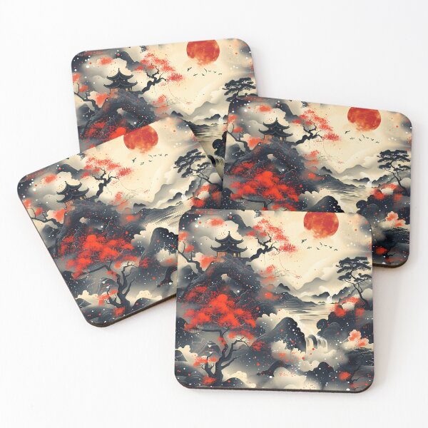 Item preview, Japanese Landscape Mountans designed and sold by karsad.
