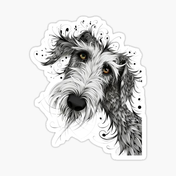 Item preview, Deerhound / Lurcher designed and sold by aghnadarragh.