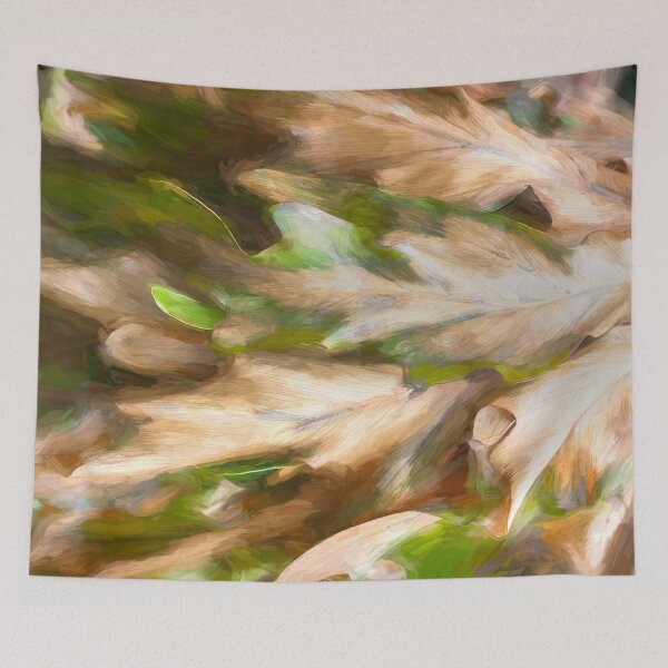 Item preview, Brown Leaves Abstracts X110 designed and sold by RichFrancoCars.