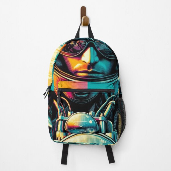 Item preview, A motorcycle and a motorcyclist on the road, focus and mindfulness. designed and sold by DotLineColor.