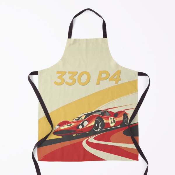 Item preview, Ferrari 330 P4 La Mans Racer illustration designed and sold by blackdogshop.