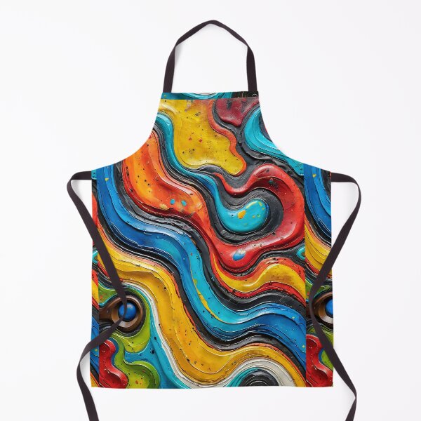 Item preview, Abstract artwork with rich paint colors designed and sold by Diana Voicu.
