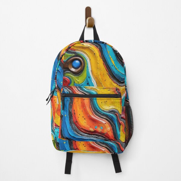 Item preview, Abstract artwork with rich paint colors designed and sold by Diana Voicu.
