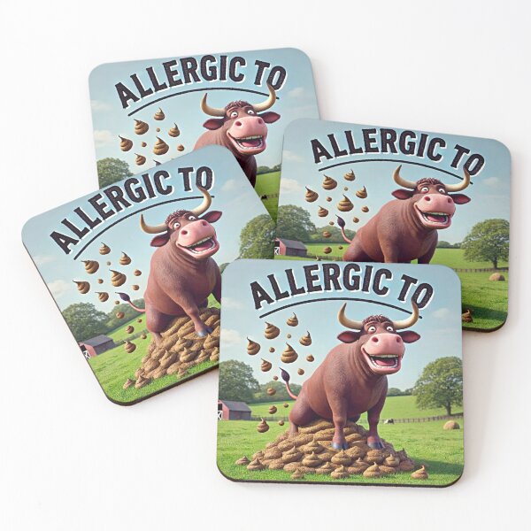 Item preview, Allergic to Bull designed and sold by GlassPenny.