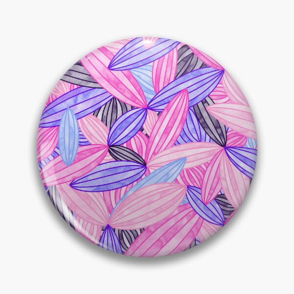 Item preview, Omnisexual Pride Abstract Zen Flower Petals Pink Purple designed and sold by JoyfulJen.