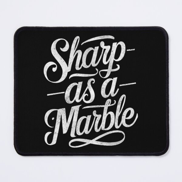 Item preview, Sharp As A Marble Ironic Sarcasm Vintage designed and sold by nbg2012.