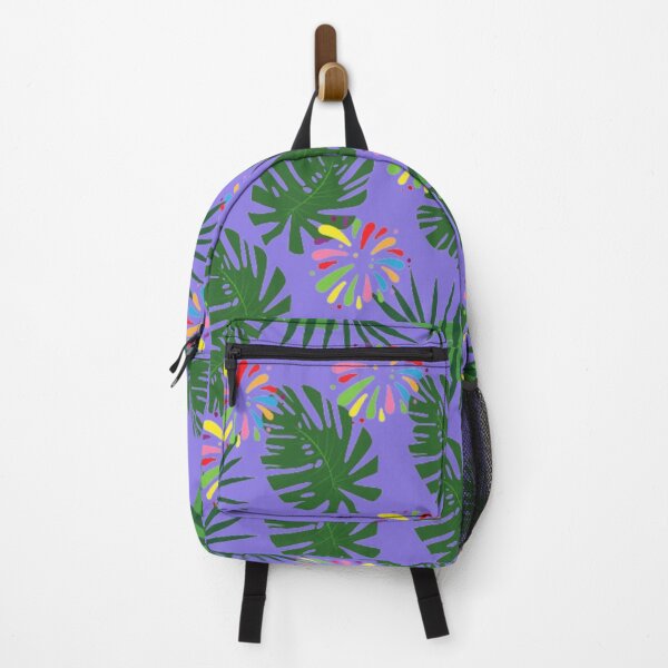Item preview, Vintage Hawaiian leaves and colorful flower collection graphics designed and sold by Luckangel.