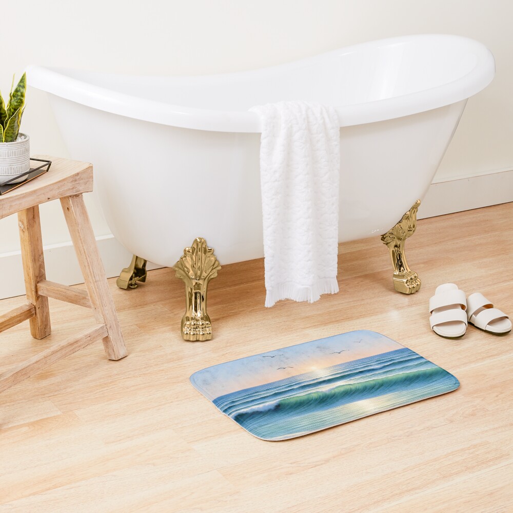 Aperçu de l'œuvre Tapis de bain créée et vendue par MastersInColor.