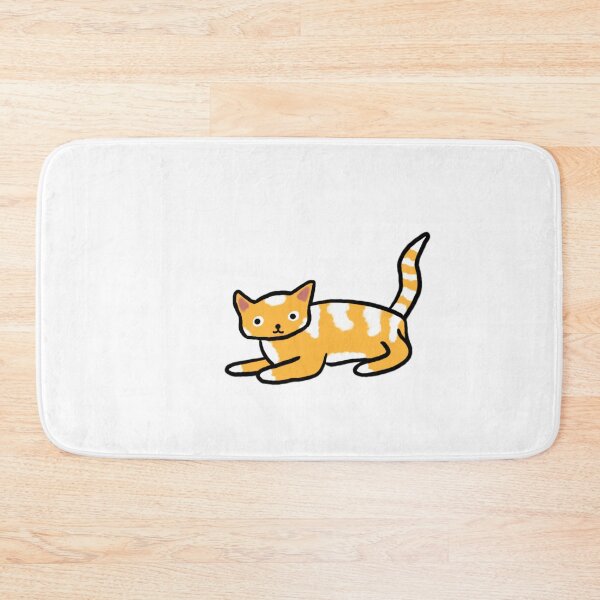 Item preview, Cute orange cat drawing designed and sold by kitty-kingdom.