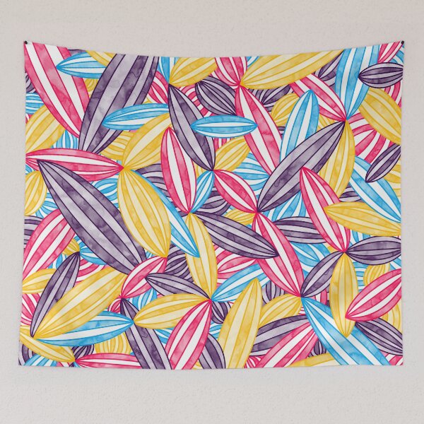 Item preview, Polyamory Pride Abstract Zen Doodle Flower Petals designed and sold by JoyfulJen.