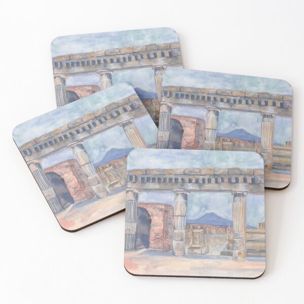Item preview, Ancient Forum of Pompeii designed and sold by 3willows.