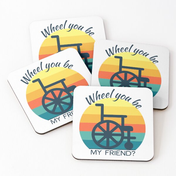 Item preview, Disability community . Wheel you be my friend? designed and sold by InspireGlow.