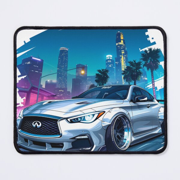 Item preview, Infiniti Q50 Q60 Luxury Drift Car Stance Drifter Poster Art designed and sold by StreetRydz.