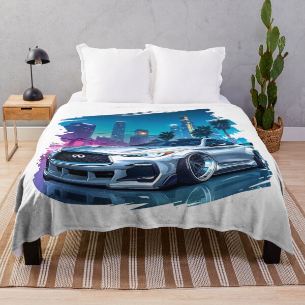 Item preview, Infiniti Q50 Q60 Luxury Drift Car Stance Drifter Poster Art designed and sold by StreetRydz.