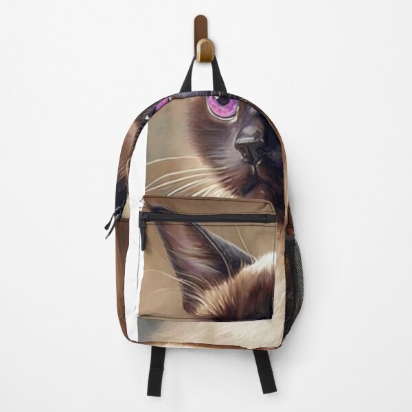 Item preview,  balinese cat poster designed and sold by Purple Eggplant Art ⭐⭐⭐⭐.