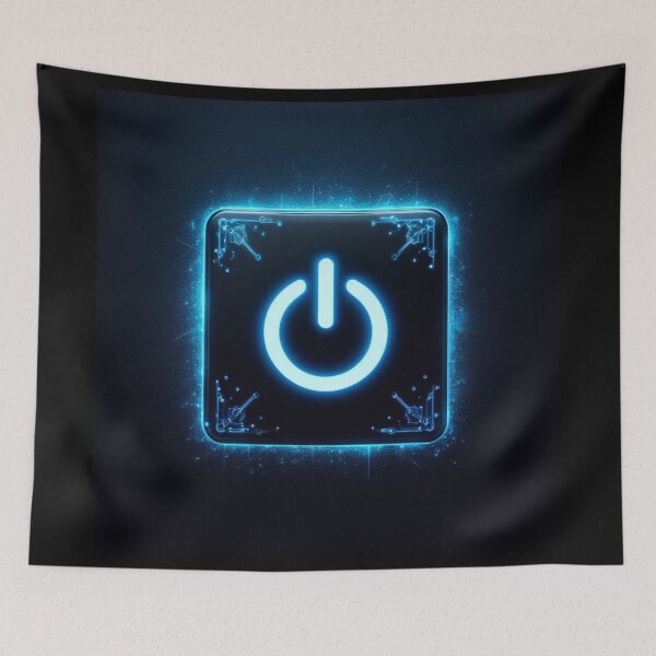 Item preview, Power button #4 designed and sold by JALNERVION SHOP.