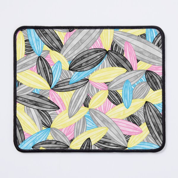 Item preview, Polygender Pride Abstract Zen Flower Petals Pink Blue Yellow designed and sold by JoyfulJen.