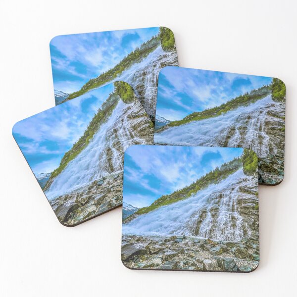 Item preview, Mendenhall Glacier waterfall designed and sold by timberwolf250.