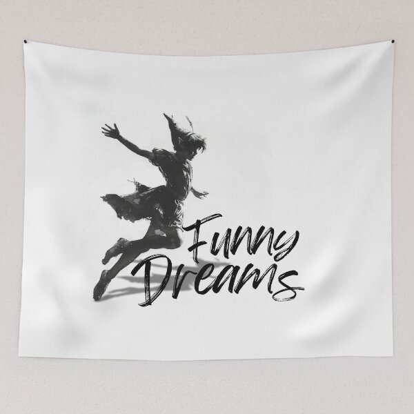 Item preview, flying magic elf funny dreams dark designed and sold by Micapox.