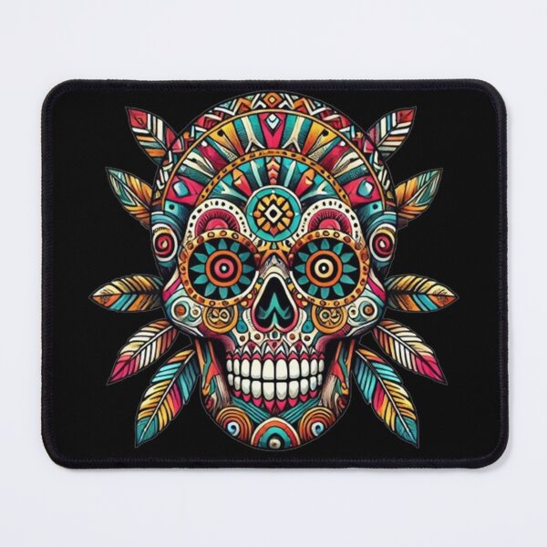 Item preview, Tribal Skull 4 designed and sold by LaNadaYFundante.
