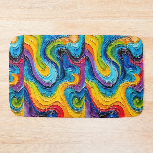 Item preview, Abstract artwork with rich paint colors designed and sold by Diana Voicu.
