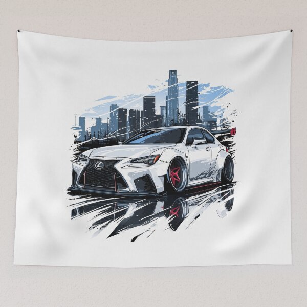 Item preview, Lexus IS300 IS350 IS500 Luxury Drift Car Stance Poster Art designed and sold by StreetRydz.
