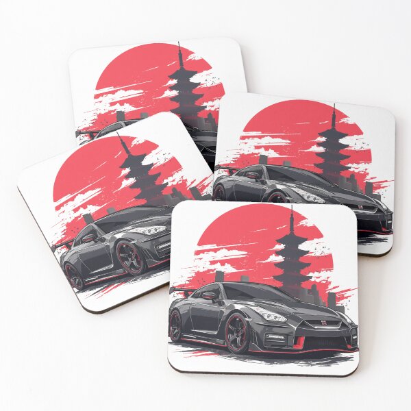 Item preview, Nissan GT-R Nismo GTR Drift Car Stance Drifter Poster Art designed and sold by StreetRydz.