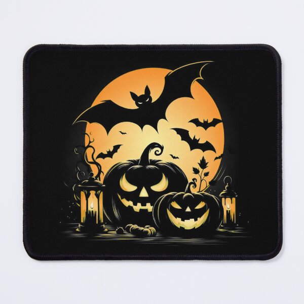 Item preview, Halloween theme 1, bat, moon, pumkin designed and sold by sinemsworld1.