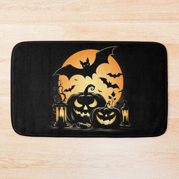 Item preview, Halloween theme 1, bat, moon, pumkin designed and sold by sinemsworld1.