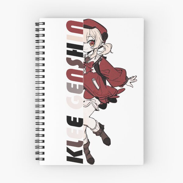 Item preview,  klee, genshin sticker designed and sold by Purple Eggplant Art ⭐⭐⭐⭐.