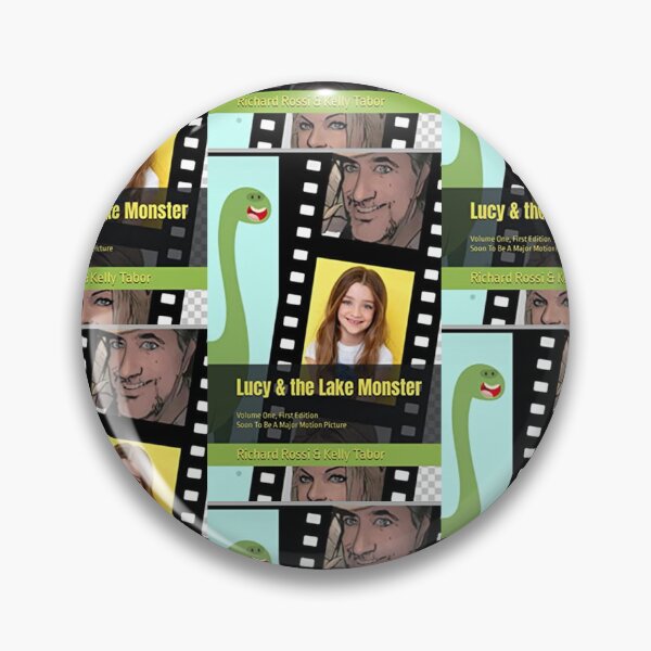Item preview, "Lucy & the Lake Monster" designed and sold by RichardRossiArt.