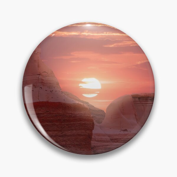 Item preview, Sunset Over the Hoodoo Trail in Drumheller, AB designed and sold by jrtwynam.