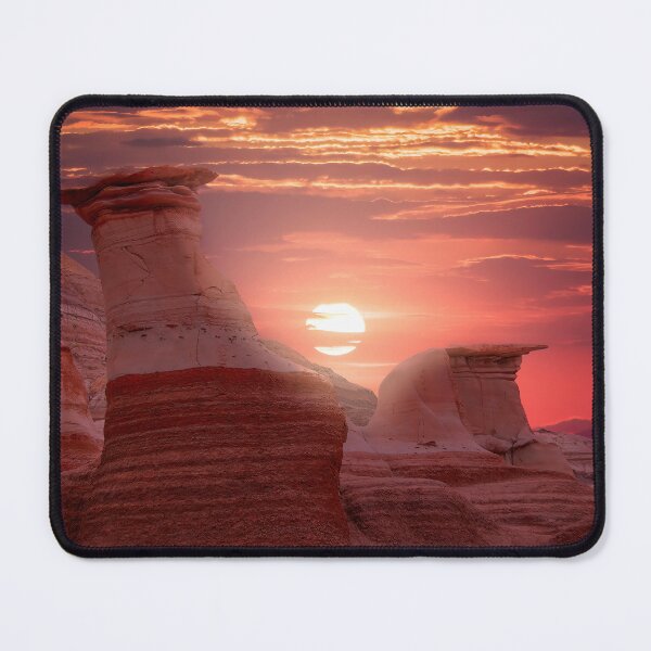 Item preview, Sunset Over the Hoodoo Trail in Drumheller, AB designed and sold by jrtwynam.