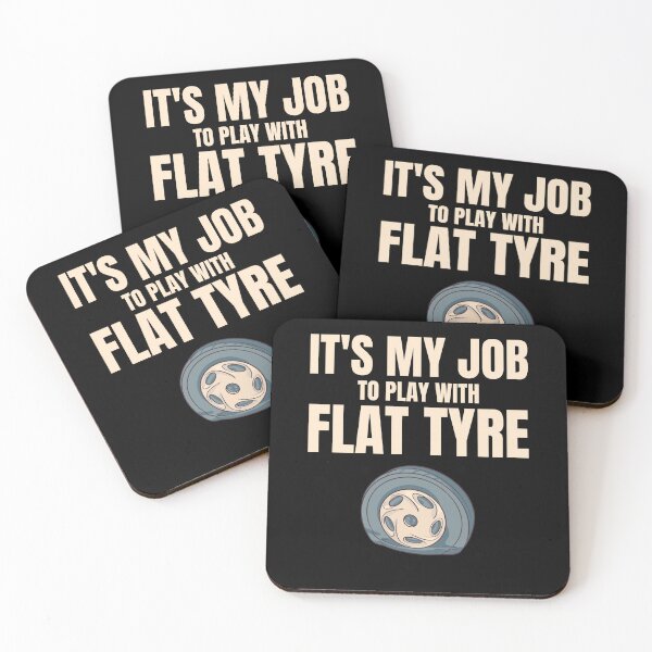 Item preview, Mechanic's Pride - It's My Job to Play with Flat Tires gift auto repair designed and sold by skulltshirt.