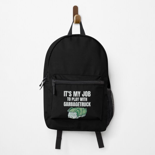 Item preview, Sanitation Worker Pride - It's My Job to Play with Garbage Trucks gift recycling designed and sold by skulltshirt.