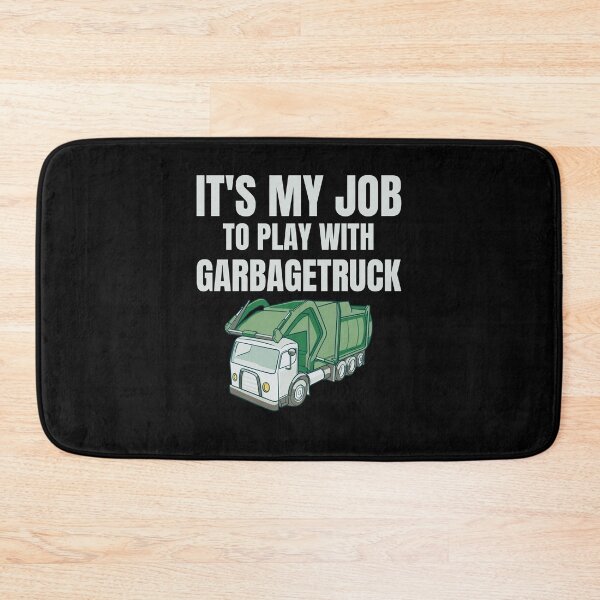 Item preview, Sanitation Worker Pride - It's My Job to Play with Garbage Trucks gift recycling designed and sold by skulltshirt.