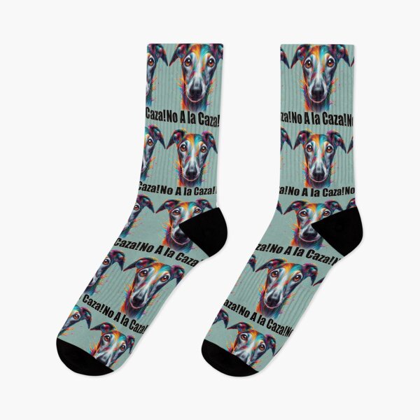 Item preview, No A la Caza! - Stop the hunt! Galgo in color designed and sold by Berlini.