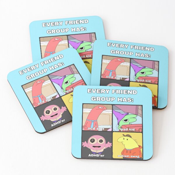 Item preview, Smiling friends designed and sold by Baronafanas.